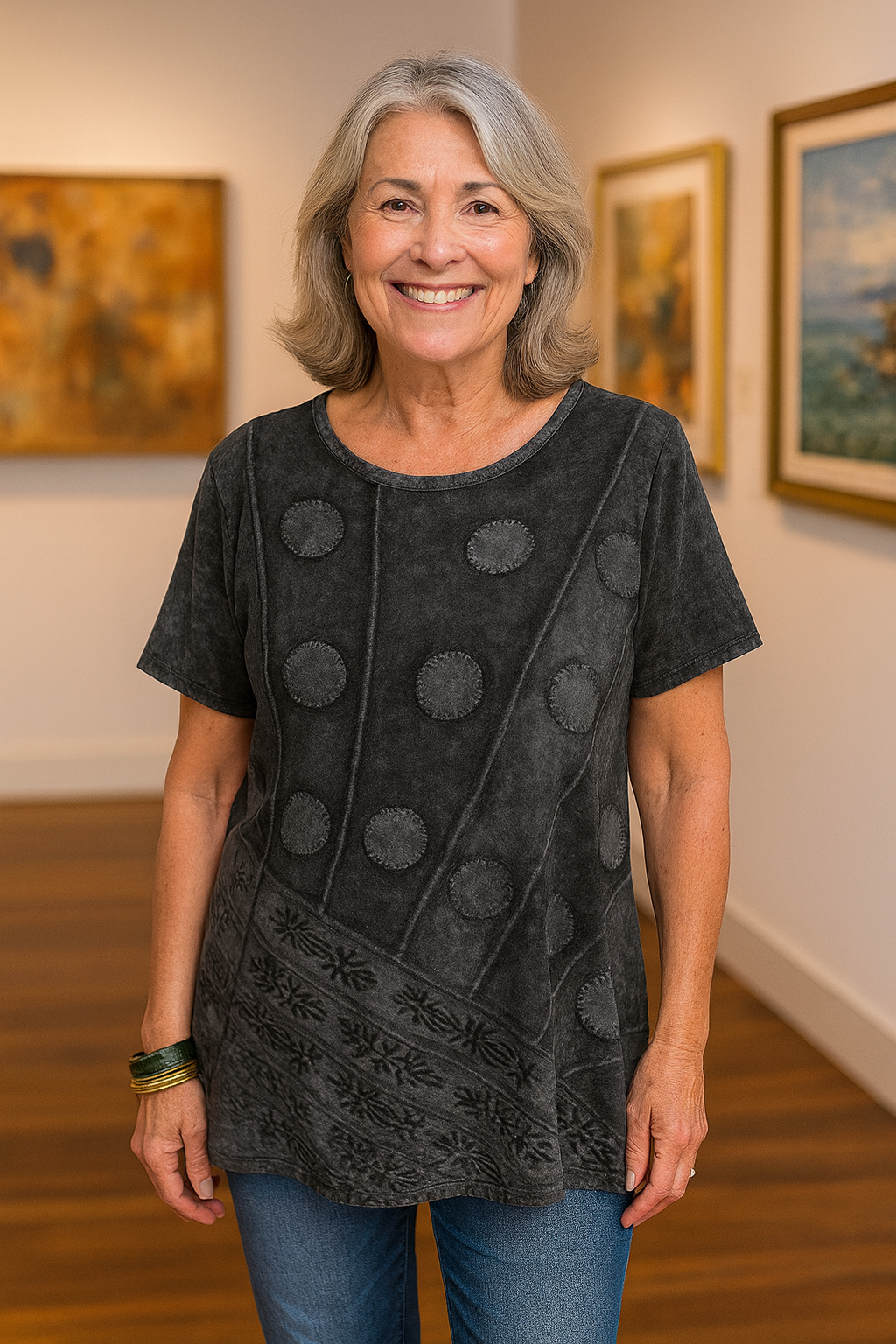 Calla | Artistic Top – Flows Gently, Flatters Beautifully