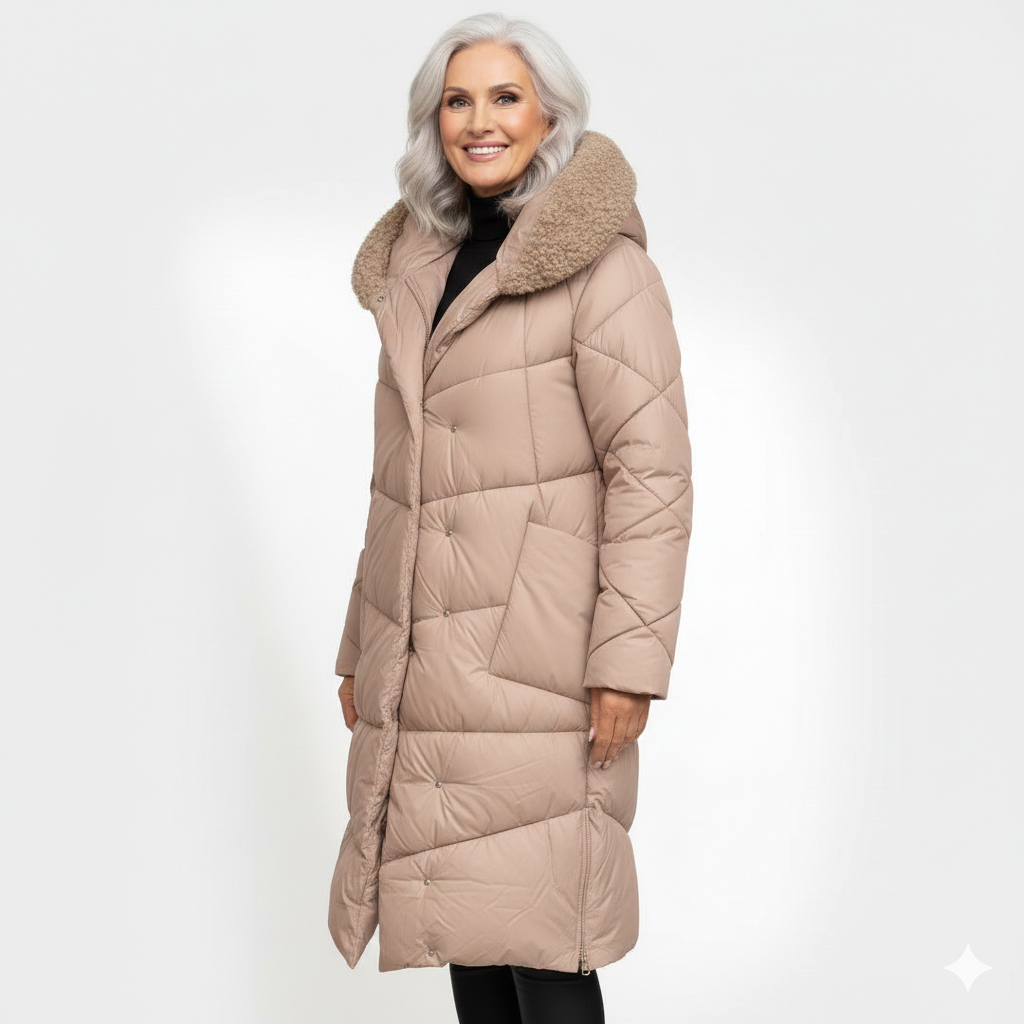 Naomi™ - Long Quilted Winter Coat