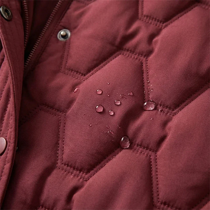 Olivia™ | Longline Hooded Down Coat